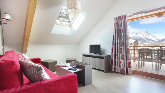 Standard apartment lounge