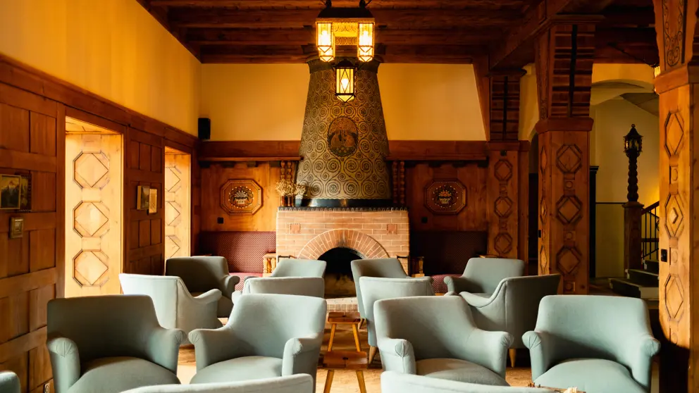 Grand Hotel Belvedere Wengen Lobby [7]