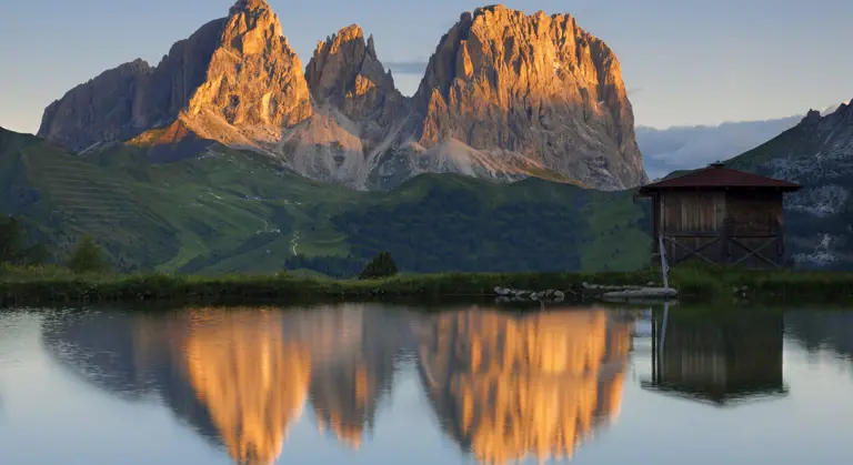 A scenic view of a landscape