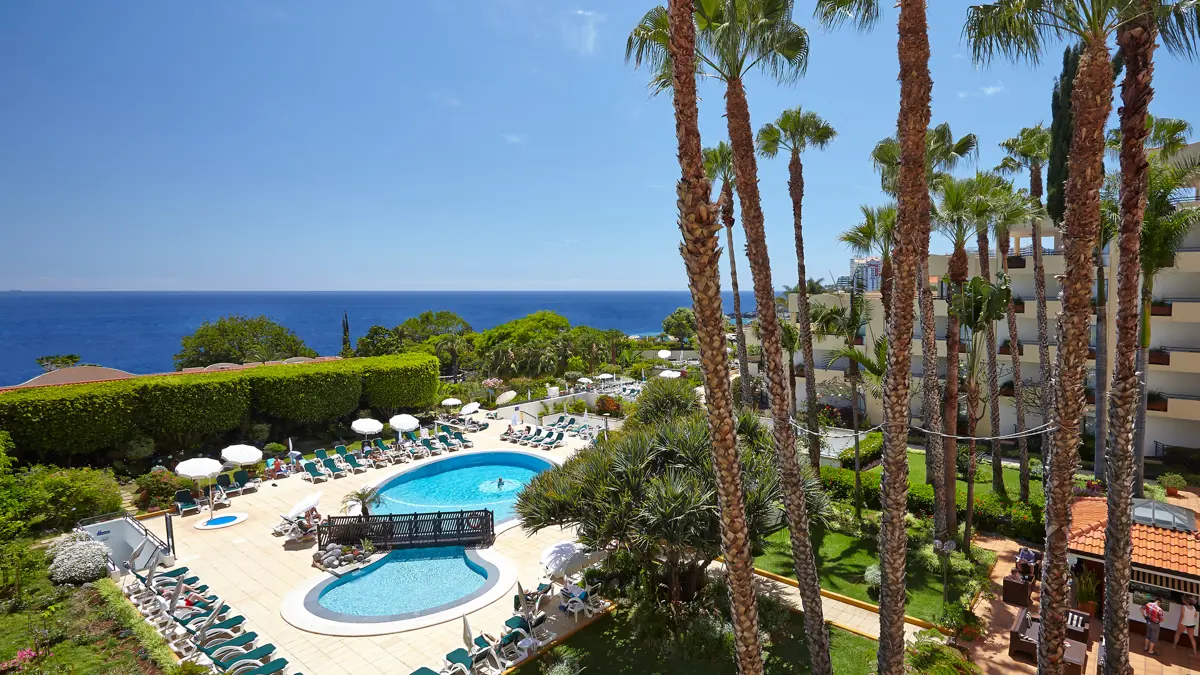 Suite Hotel Eden Mar Funchal Outdoor Swimming Pool Grounds