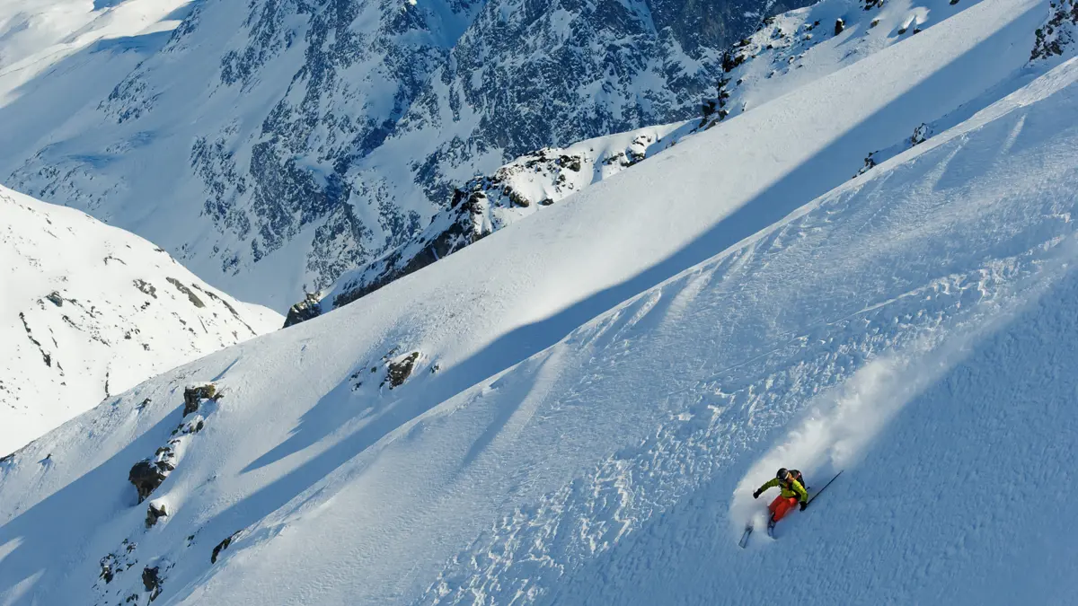Davos Switzerland Freeriding