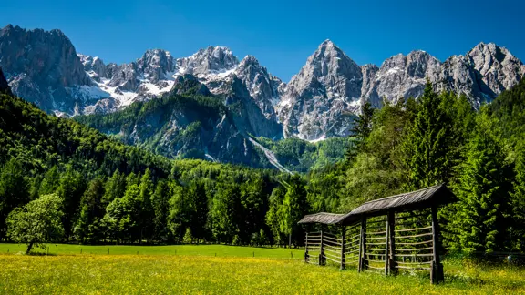 Kranjska Gora Mountains 