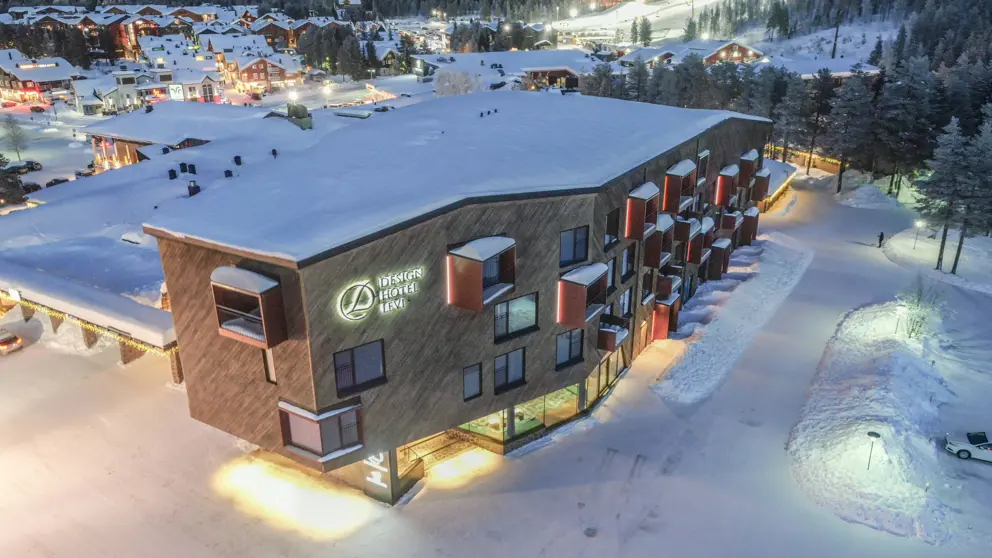 Design Hotel Levi Aerial Exterior [9]