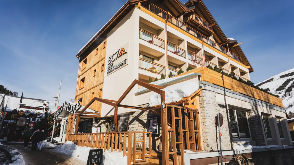 Base Camp Lodge Les Deux Alpes Exterior 2 [8]