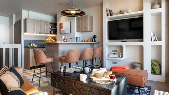 Two bedroom sauna apartment