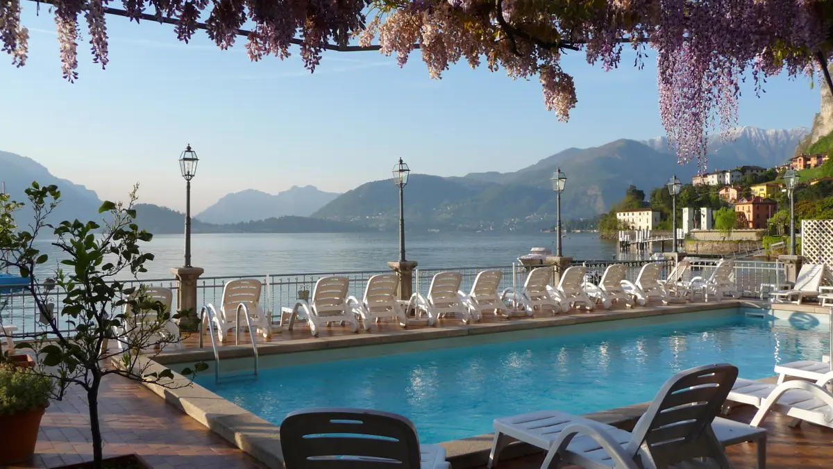 Hotel Lenno Lake Como Poolside Terrace