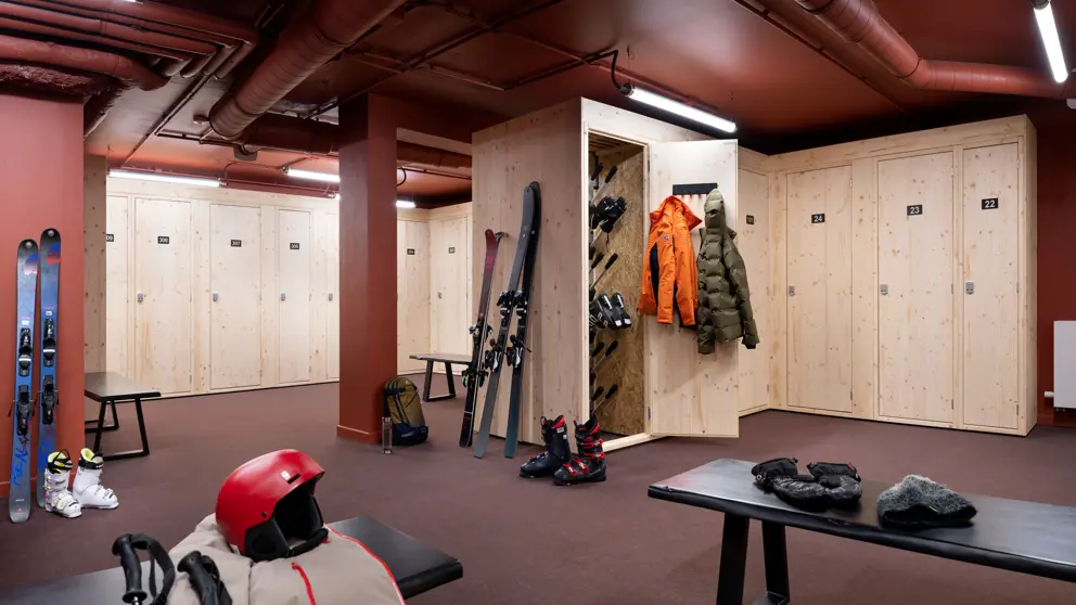 Residence YNYCIO Tignes Ski Room [7]