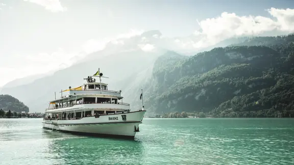 Interlaken Ship On Lake Brienz