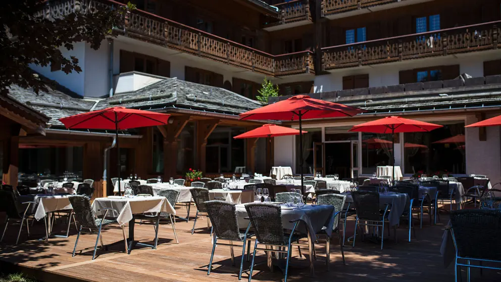 Hotel Beauregard La Clusaz Outdoor Terrace [2]