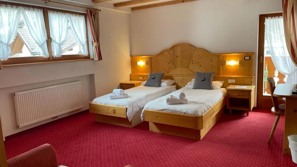 Inghams Italy Dolomites Selva Chalet Soldanella Room 44 Floor 3 Balcony East Facing