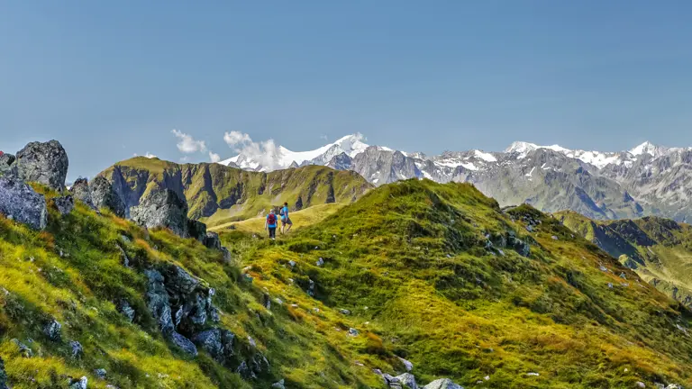 A scenic view of a landscape