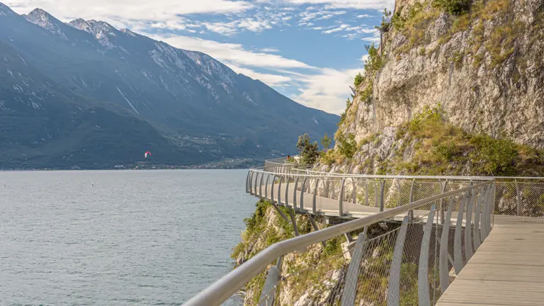 A scenic view of a landscape