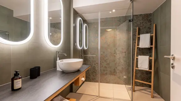 Example bathroom with shower