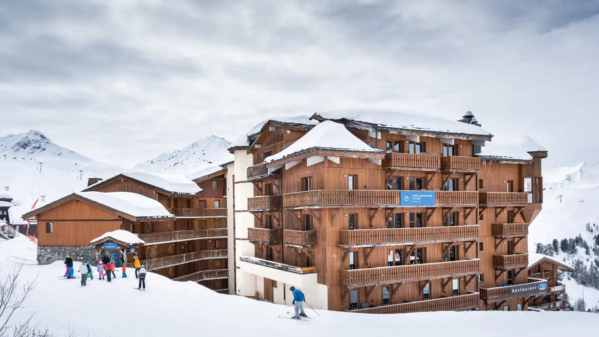 Hotel Les Balcons La Plagne Exterior