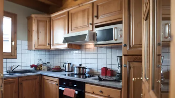 Typical apartment kitchen