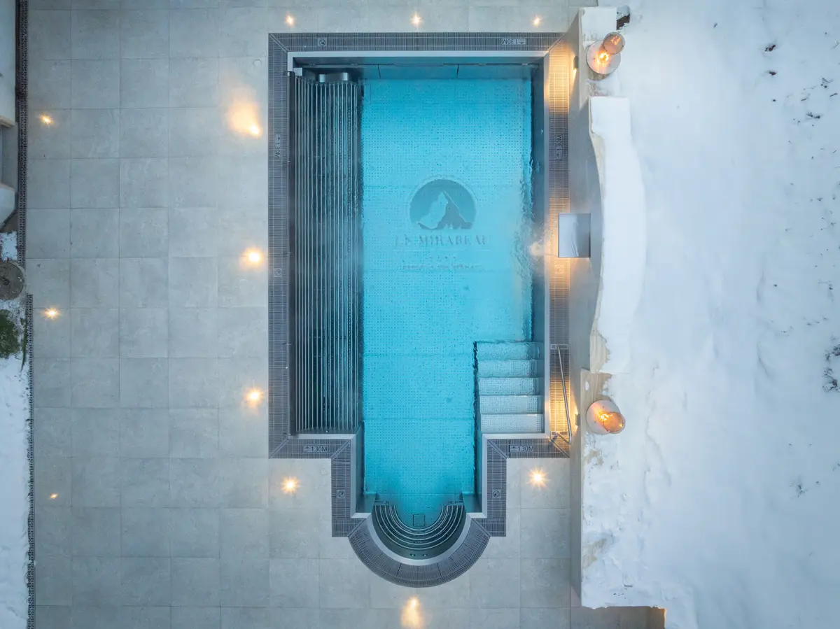Hotel Mirabeau Hotel And Spa Zermatt Outdoor Pool
