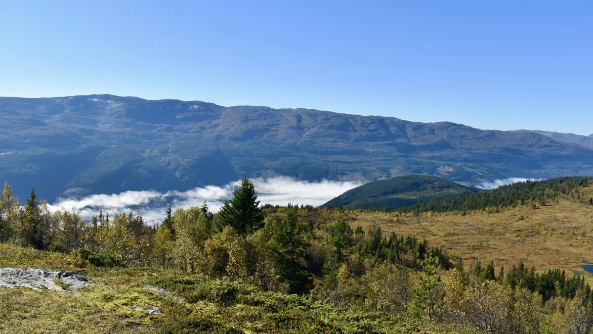 Voss Norway Mountains above Voss