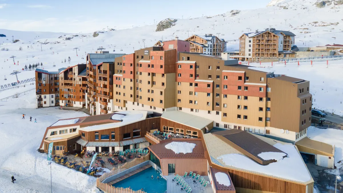 Hotel Les Bergers Alpe D'huez Exterior 2