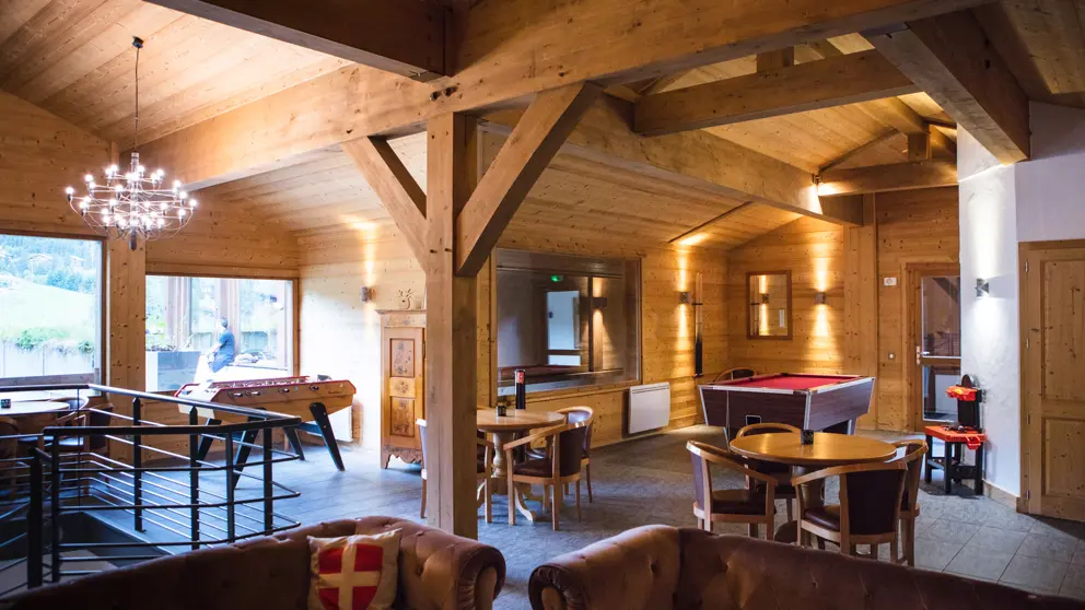 Residence Les Grandes Alpes La Clusaz Relaxation And Games Area [1]