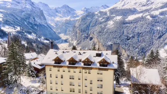 Grand Hotel Belvedere Wengen Exterior