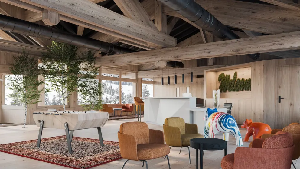 Residence Les Clarines Les Deux Alpes Lounge And Reception