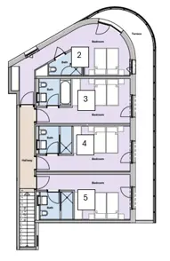 Chalet Kapall Floor Plan Room Numbers 2