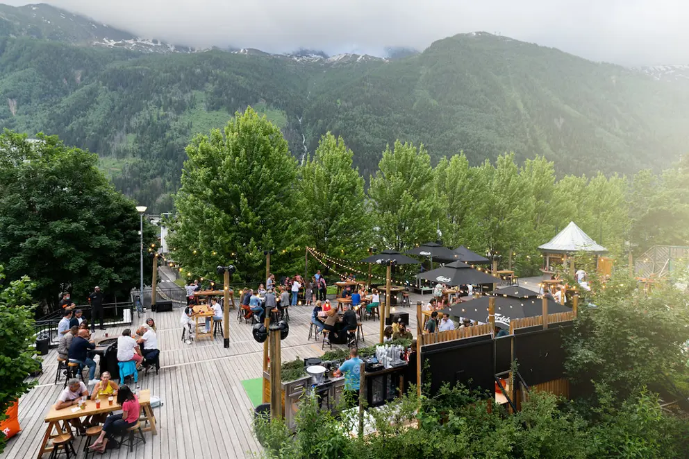 La Folie Douce Hotel Chamonix France Exterior and terrace  [3]