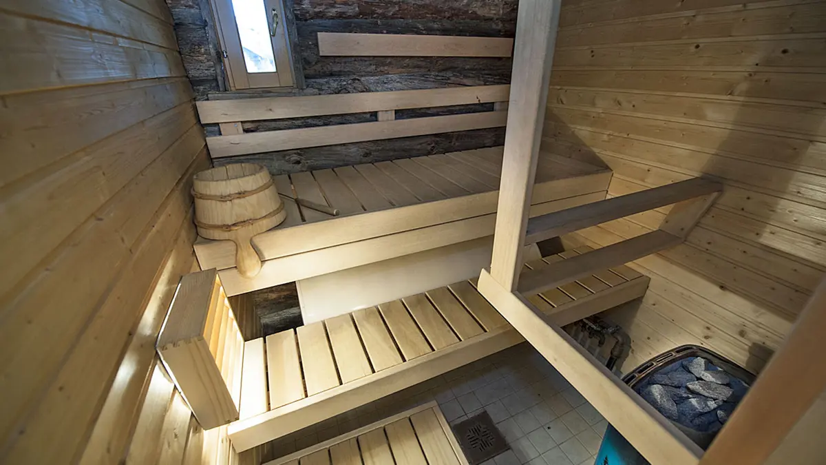 Levi Log Cabins Levi Lomailevi E17 Cabin Sauna