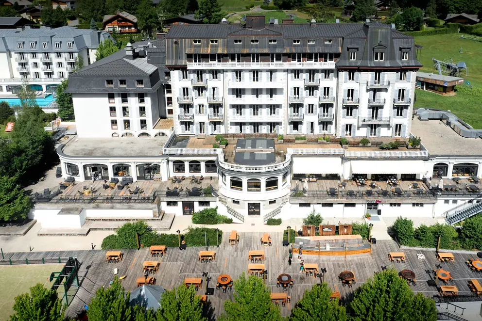 La Folie Douce Hotel Chamonix France Exterior and terrace  [4]