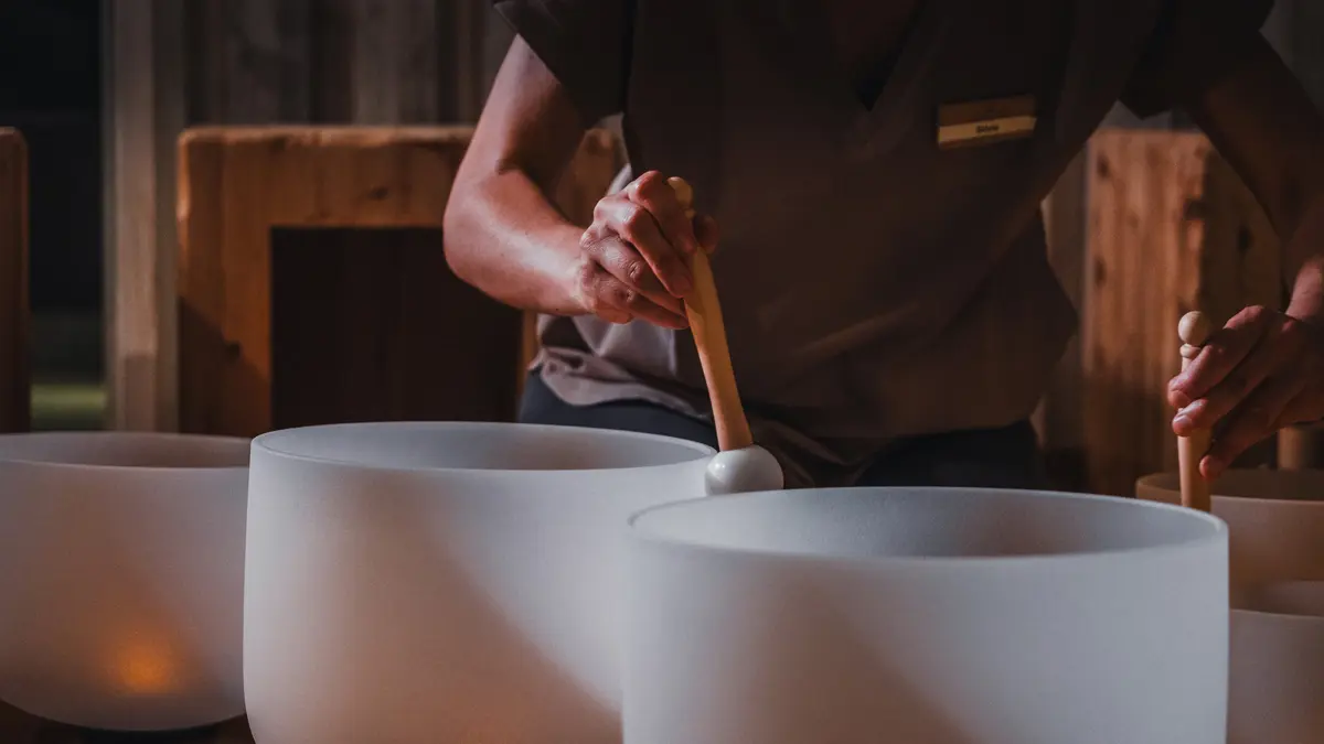 Soleil Alpine Lifestyle Hotel La Villa Italy Hotel Sound Bath spa and wellness activity 