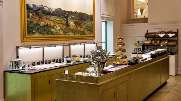 Hotel Schweizerhof St Moritz Breakfast Buffet