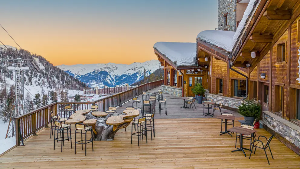 Hotel Carlina La Plagne Terrace [2]