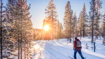 Finland Lapland Cross Country Skiing