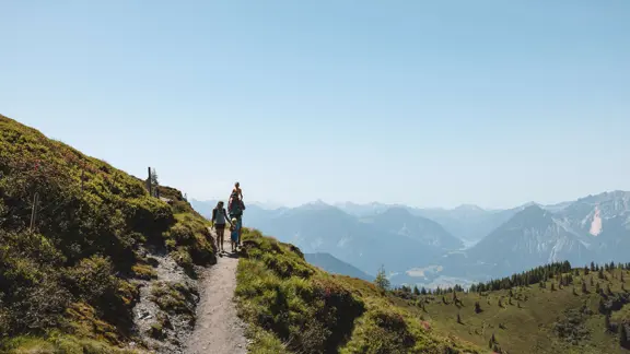 Panoramaweg Wiedersbergerhorn family walk
