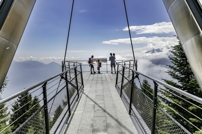 A scenic view of a landscape