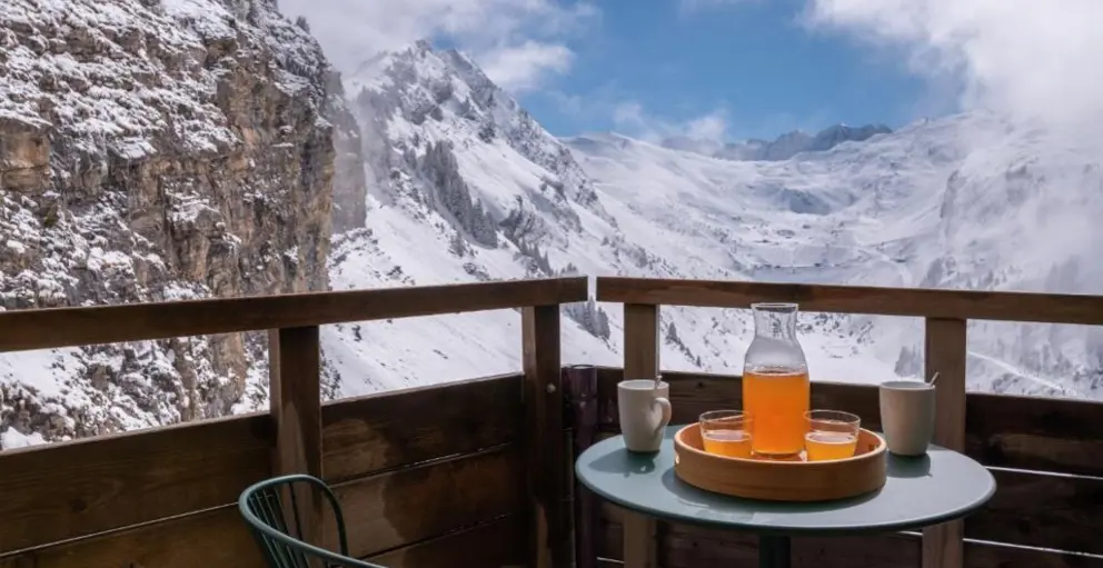 Residence Capella Avoriaz Balcony [2]
