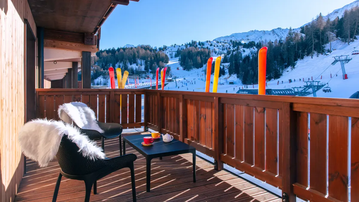 Hotel Popalp La Plagne Balcony