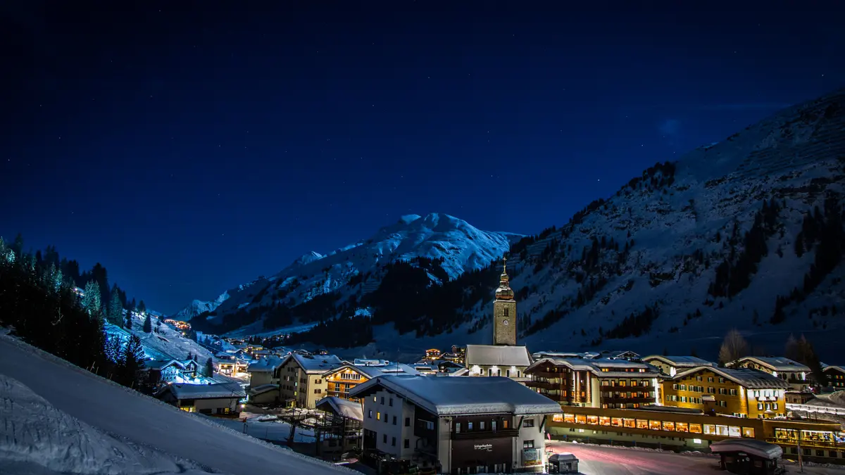 Lech Zurs Arlberg Ski Austria Village Town View C Lech Zurs Tourism