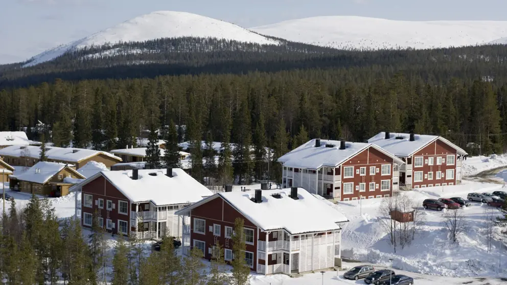 Akas Alp Apartments Yllas Exterior [9]
