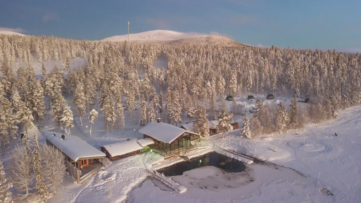 Jeris Lakeside Resort Muonio Sauna World Exterior