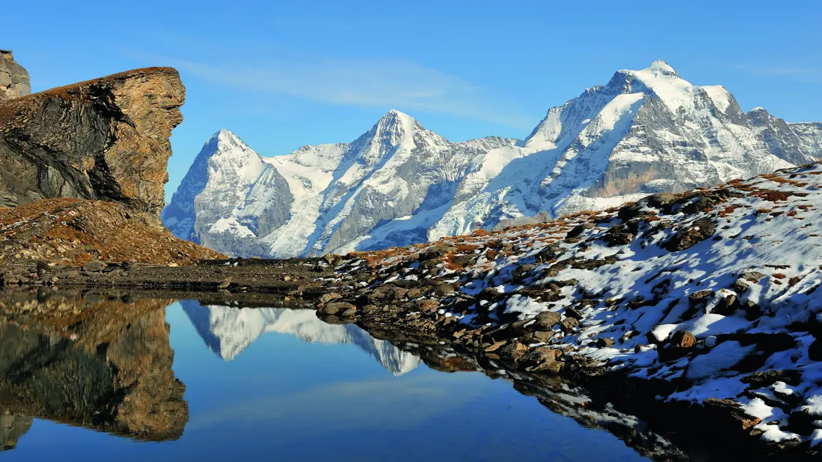 Mürren Grey Lake ©Jungfrau Region Tourism