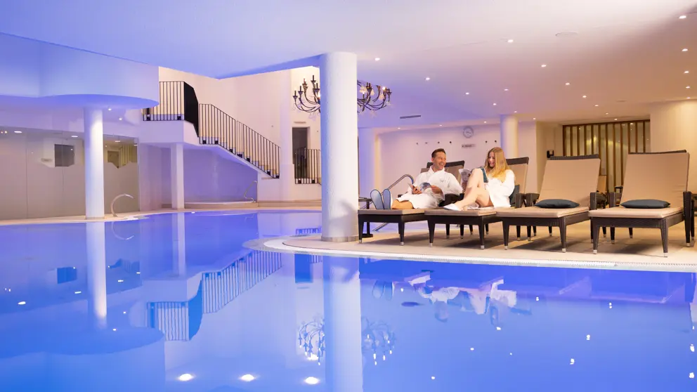 Walliserhof Grand Hotel Spa Saas Fee Indoor Pool [6]