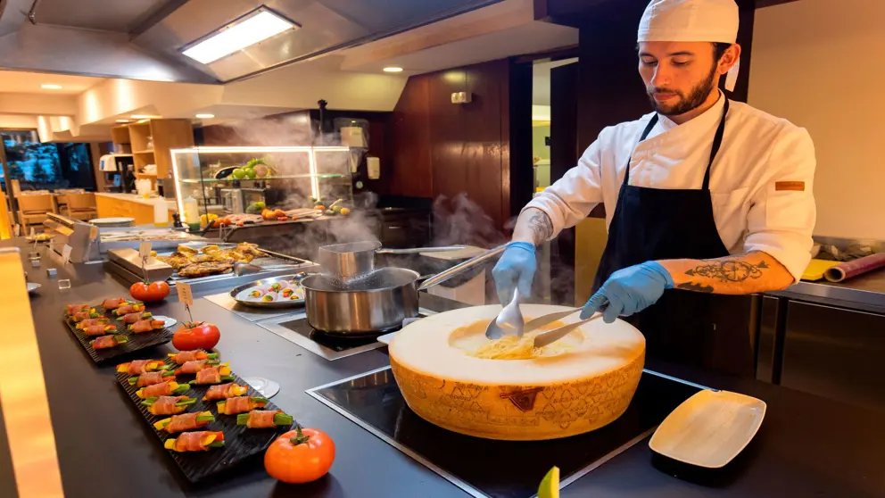 Hotel Piolets Dinner [4]