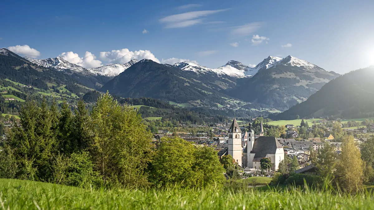 Kitzbühel View Of City