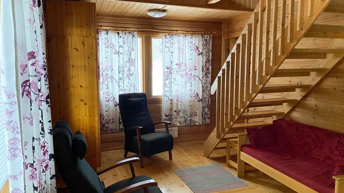 Immelmokit Cabins Levi Two Bedroom Mezzanine Cabin Interior