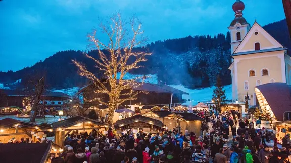 Ski Welt Wilder Kaiser Brixental Area Chirstmas Advent Market C Roland Defrancesco