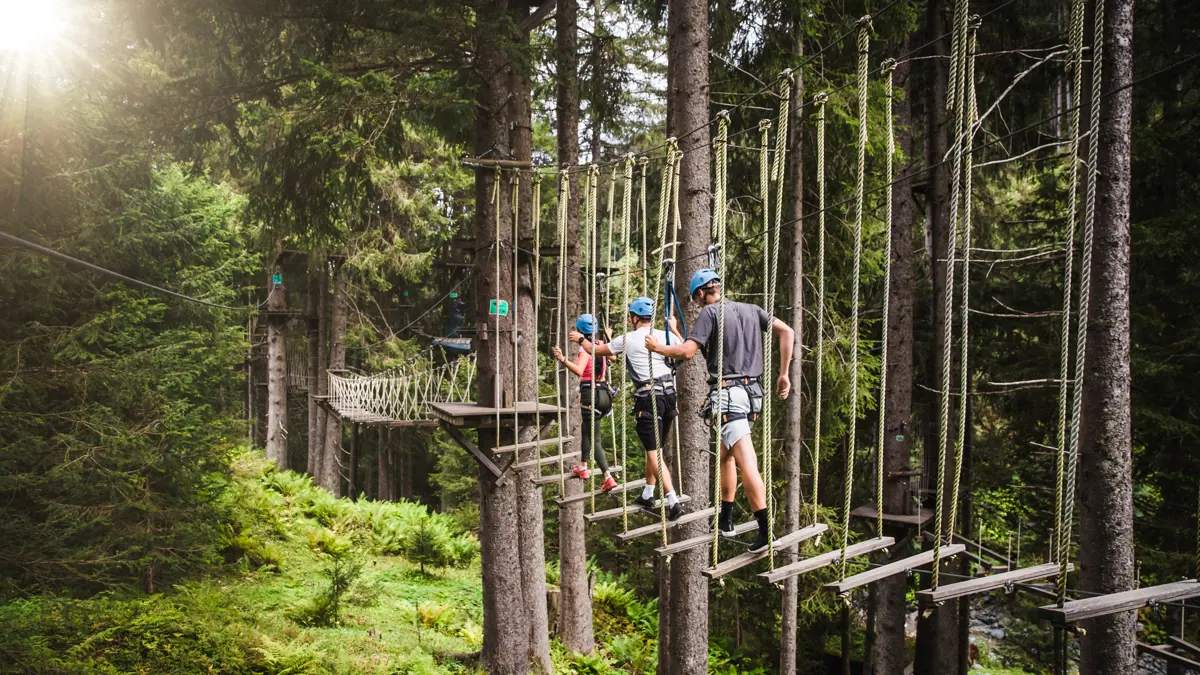 Saalbach Hinterglemm highropes course