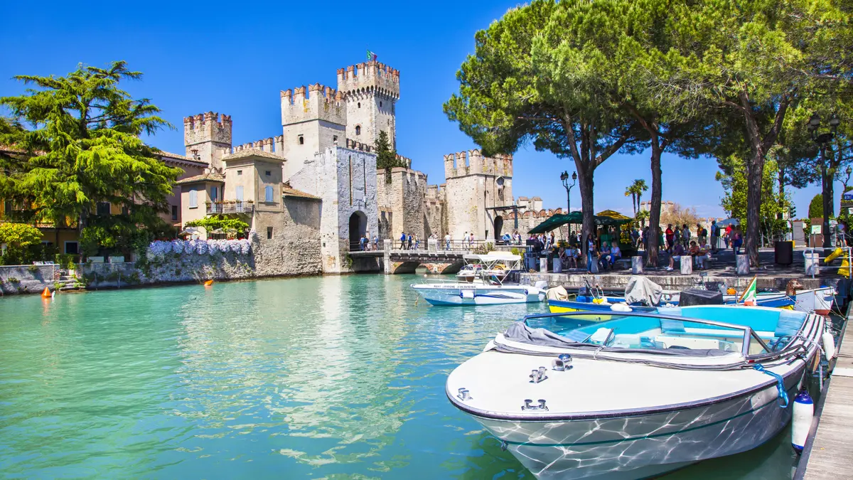 Scaligero Castle, Sirmione, Lake Garda, Italy