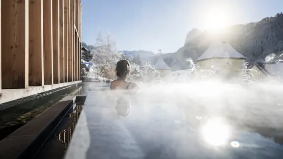 Inghams Italy Dolomites Ortisei Hotel Adler Outdoor Pool