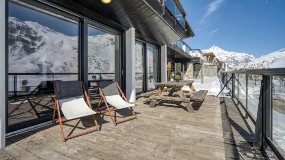 Chalet Arktic Tignes Terrace 4